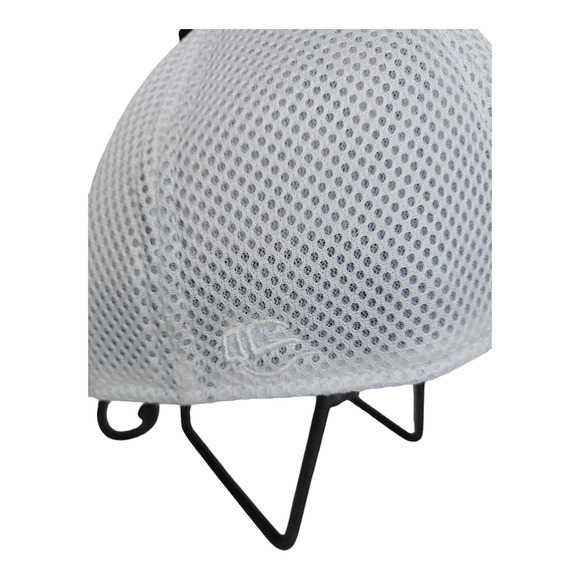 OC Sports Pro Flex Men's Medium/Large Baseball Hat,‎ Black and White Mesh, New - Picture 7 of 7